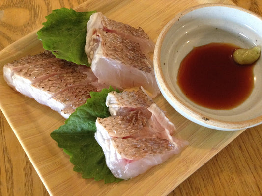 Adrian’s sashimi and fish recipes