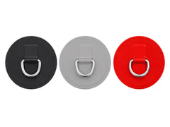 D-ring with PVC Patch for inflatable Boats, 120mm (pair)