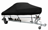 Boat Covers, Cabin with Bow Rails - Black or Navy Blue