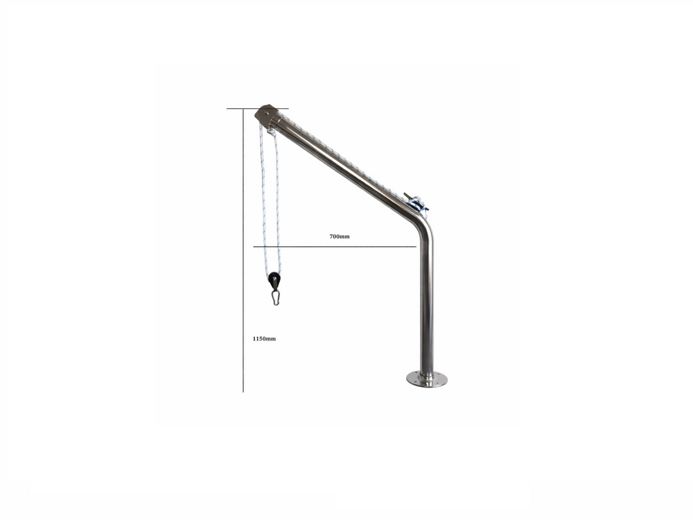 Davits for tenders