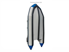 Rockboat Sport Inflatable Boat — Grey/Blue | 2.3m – 3.9m | Built for NZ Waters