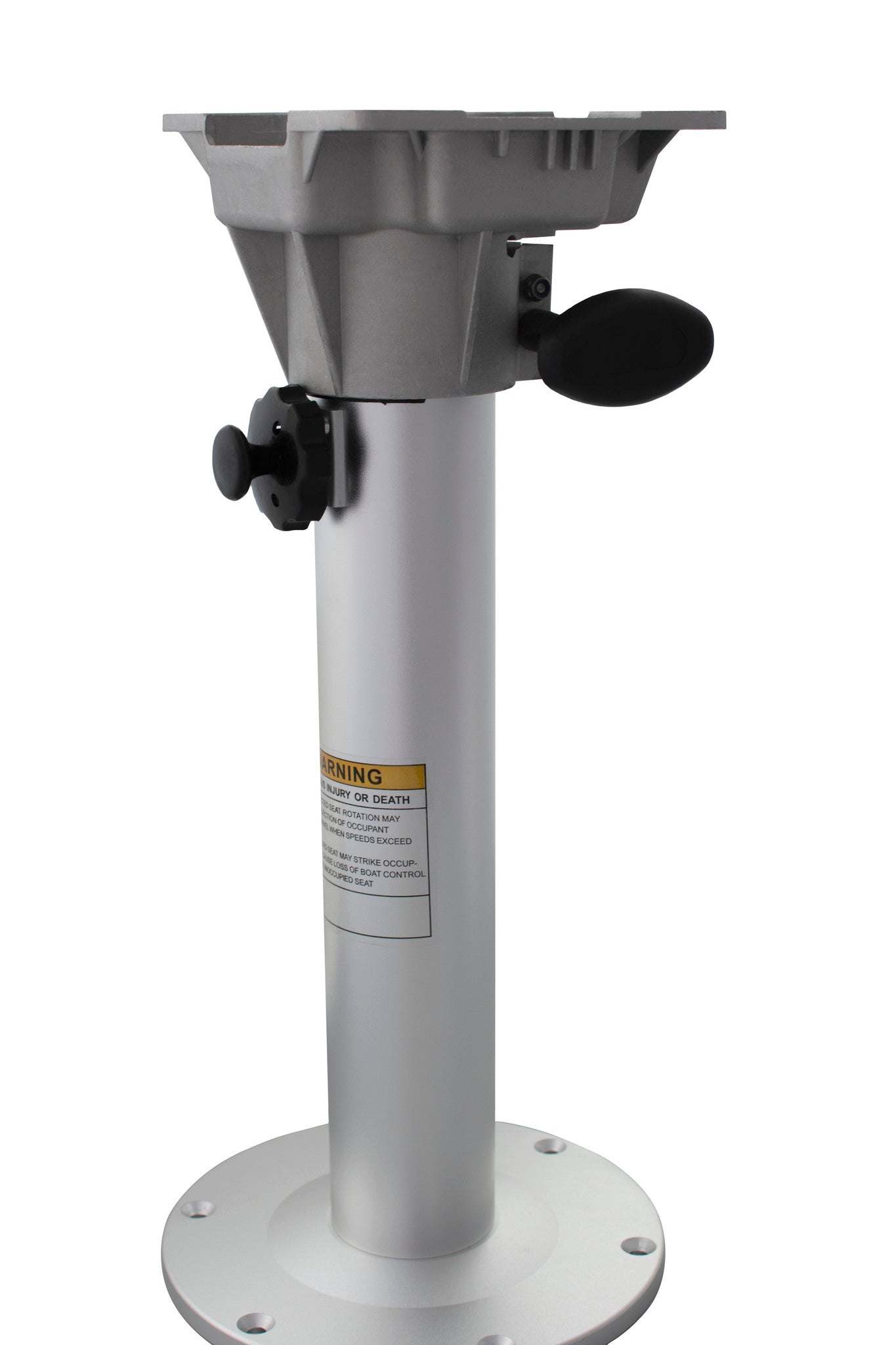 Adjustable Boat Seat Pedestal - 11.5 To 17.5 Inch Height Range For Marine Use