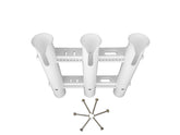 Rockboat Plastic Vertical Rod Holder - 1, 2 or 3 holders - Rockboat Marine