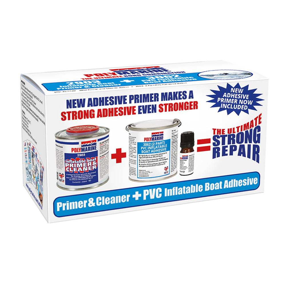 PVC Boat Glue & Primer Kit – 2 Part (250ml)