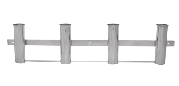 Rod Holder Rack with 4 holders, stainless steel
