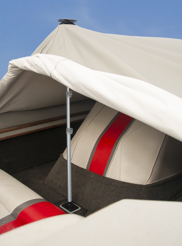 Boat Vent 3 with Support Pole and Swivel Base - A  Must for any Boat Cover - Rockboat Marine