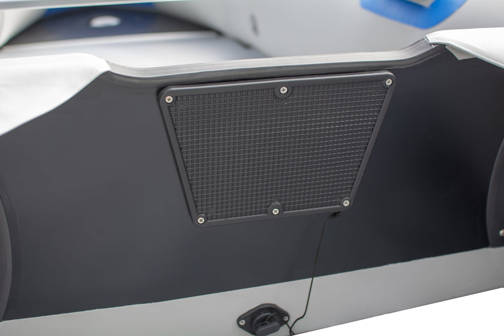 Inflatable Boat Sports Range - Grey/ Blue - Rockboat Marine