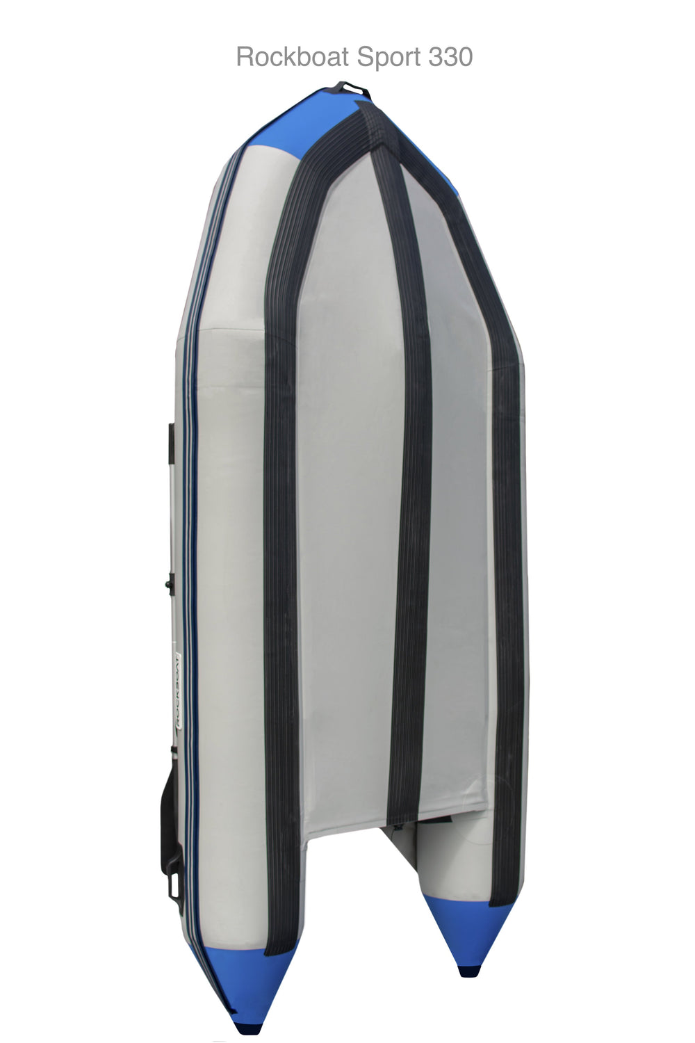 Inflatable Boat Sports Range - Grey/ Blue - Rockboat Marine