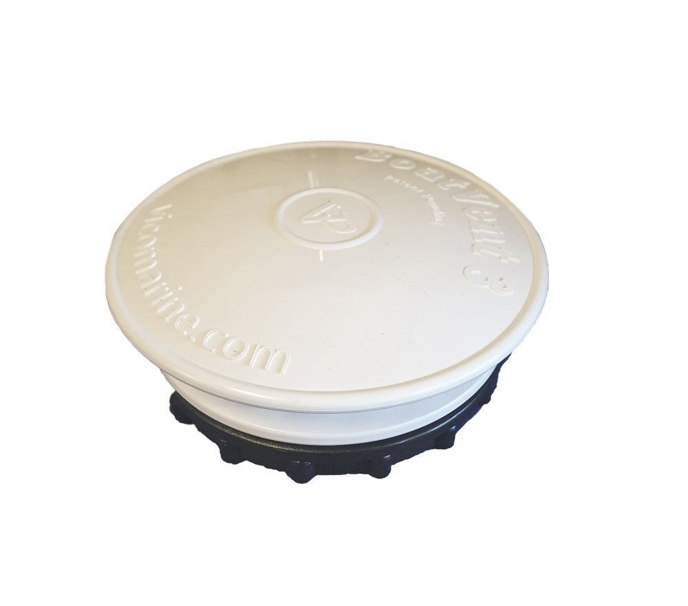 Boat Vent 3 with Support Pole and Swivel Base - A  Must for any Boat Cover - Rockboat Marine