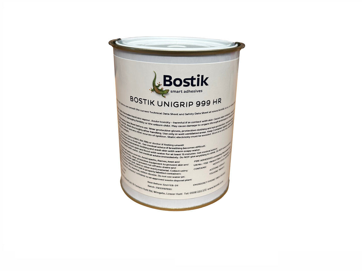 Bostik 999 Unigrip HR for PVC - 1 litre