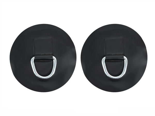 D-ring with PVC Patch for inflatable Boats, 120mm (pair)