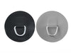 D-ring with PVC Patch for inflatable Boats, 120mm (pair)