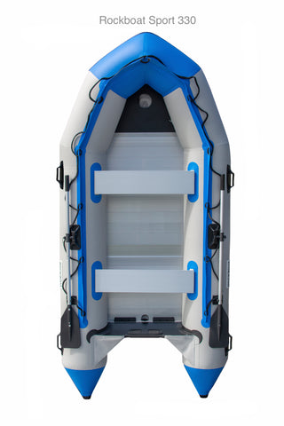 Inflatable Boat Sports Range - Grey/ Blue
