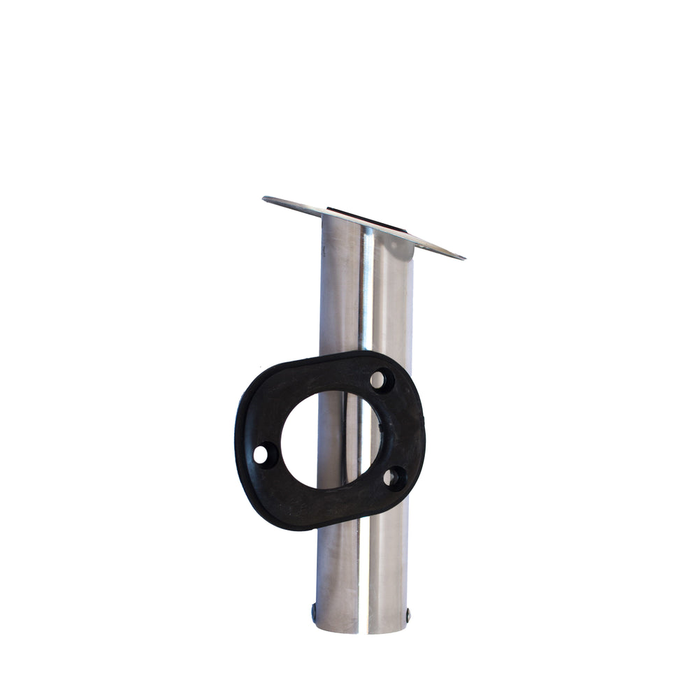 Rod Holder Flush Mount 15 Degree Stainless from Rockboat - Rockboat Marine