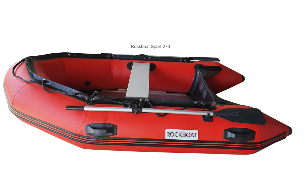 Inflatable Boat Sports Range - Red - Rockboat Marine