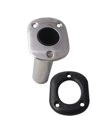 Rod Holder Flush Mount 90 Degree Stainless from Rockboat - Rockboat Marine