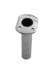 Rod Holder Flush Mount 15 Degree Stainless from Rockboat - Rockboat Marine