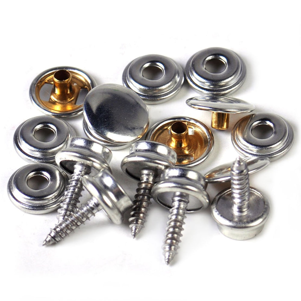Snap Fastener Kit - 5 complete fasteners - Rockboat Marine