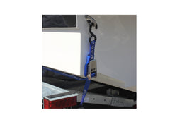 Transom Tie Down with Stainless Steel Ratchet, S-Hook - TRHHSS - Rockboat Marine