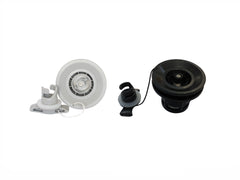 Air Valve for Inflatable Boats, Grey or Black